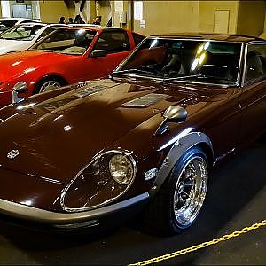 (4K)DSCC DATSUN FAIRLADY 240Z classic car modified 旧車 ダットサン フェアレディ240Z クラシックカー - 名古屋オートトレンド2018