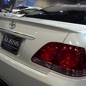 (HD)ALESS TOYOTA CROWN VIP STYLE modified アレス・クラウンカスタム - 名古屋オートトレンド2017
