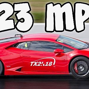 Grandpa SENDS IT - 223MPH in a LAMBO!