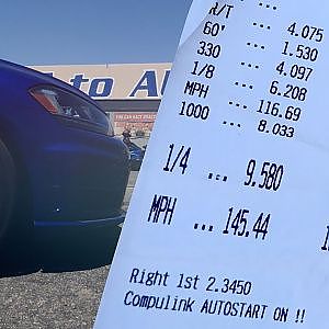 MK7 GOLF-R 9 SECOND RECORD RUN