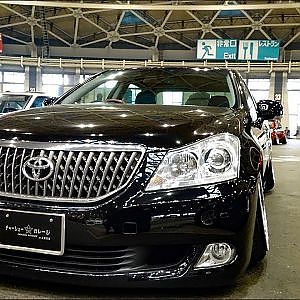 (4K)TOYOTA CROWN MAJESTA modified VIPCAR クラウンマジェスタカスタム - NAGOYA AUTO TREND 2019