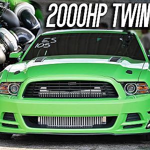 The CLEANEST engine bay ever? (2000hp | 7 second Mustang)