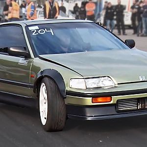 Rear Wheel Drive Honda CRX ( BMW Powered )