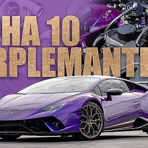 TWIN TURBO Lamborghini Performante Build | AMS Alpha 10 Package