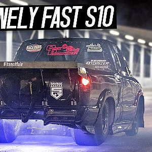 2,000hp Chevy S10 is so Fast, it’s almost not fair.. (Jason Cantu Dominates Yello Belly)