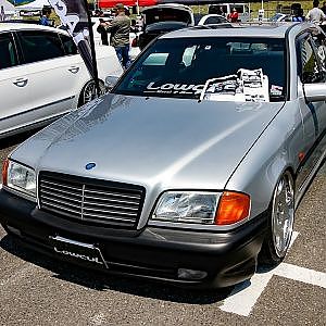 (HD)YANO MERCEDES BENZ W202 矢野・メルセデスベンツC280カスタム - スーパーカーニバル2017・お台場