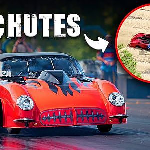Jeff Lutz runs a 5-Second pass, Goldstone in the SAND @ 220mph, & MORE! (Drag Week Day 0)