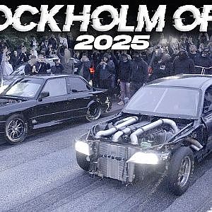 Worlds most INTENSE underground Street Race - Stockholm Open 2025