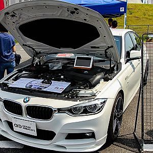 (HD)OKADA PROJECTS BMW 320i modified オカダプロジェクト・BMW320iカスタム - スーパーカーニバル2017・お台場