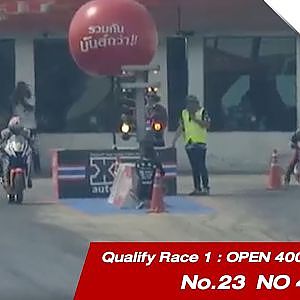 QUALIFY RACE 1 : 23 , 49 /OPEN  400 CC / SOUPED UP 2018