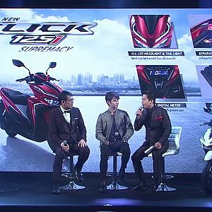 ฮอนด้าเปิดตัว New Click 150i และ All New Click 125i