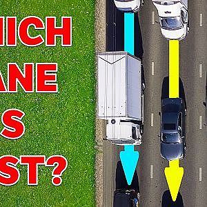 Which Lane Should You Pick in Traffic?