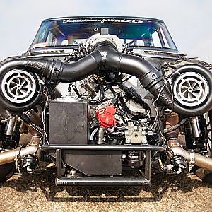 Daddy Dave reveals Goliath's NEW twin-turbo setup!