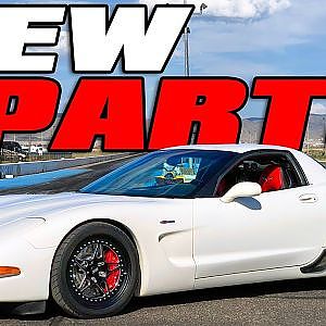 C5 Unicorn gets NEW PARTS and chases an 8 second pass!