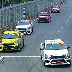 Highlight Thailand Super Toyota Revo One Make Race Round 5 | Bangsaen Street Circuit