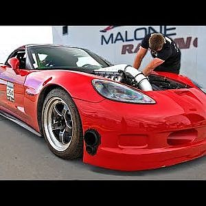 NEW TT Corvette 1/2 Mile Record (He’s just getting started)