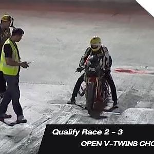 QUALIFY RACE 2 - 3 :  OPEN V-TWIN CHOPPER SOUPED UP SUPER BIKE 2018