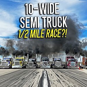 FAST Semi Trucks INVADED the Texas Half Mile Event!