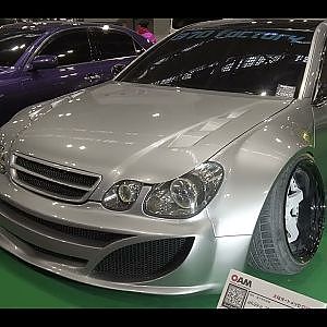 370FACTORY JZS161 TOYOTA ARISTO WIDEBODY 16アリスト ブリスターフェンダー OSAKA AUTO MESSE 2023 - 大阪オートメッセ2023