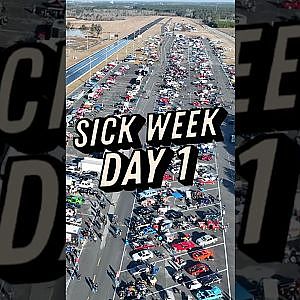 A RECORD 386 cars have showed up for Sick Week 2025… Keep an eye on our channel for daily updates!
