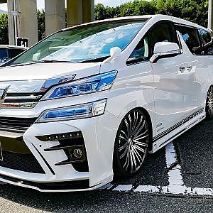 (HD)SilkBlaze GLANZEN 30 VELLFIRE シルクブレイズ・グランツェン 30系後期ヴェルファイア - アルヴェルミーティング2018
