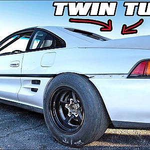 BoostedBoiz TWIN TURBO MR2 is insane! (1000hp K24)