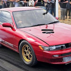 1500HP 2JZ Silvia, FWD wheelie bar, Turbo LS Commodore, and MORE!