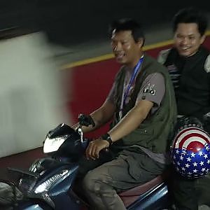 บรรยากาศช่วงกลางคืนของการจัดอันดับวันแรกรอบควอลิฟาย #soupedup2024