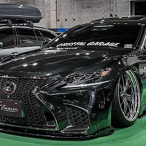 CRYSTAL GARAGE LEXUS LS500 VIPCAR クリスタルガレージ 神戸仕様 LS500カスタム - OAM2023 大阪オートメッセ2023