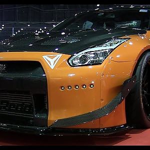 Nissan GT-R GReddy with Full Rocket Bunny kit , let's check this out