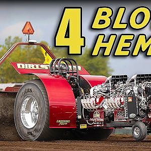 We found 15,000 HORSEPOWER Tractor Racing.. it was NUTS! (PullTown USA 2025)