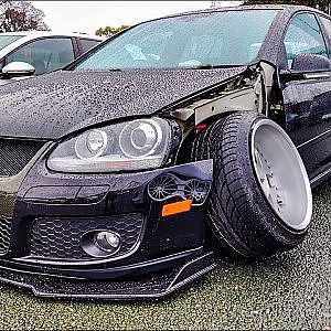 monster VW GOLF GTI widefender deepwheel フォルクスワーゲン ゴルフ 鬼キャン 深リム カスタム - CUSTOMIZE SQUAD