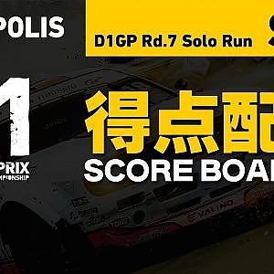 2019 D1GP Rd.7 [11/2] 得点配信