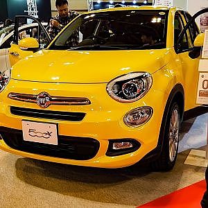 (HD)Fiat 500X Pop Star フィアット・チンクエチェントエックス ポップスター - 名古屋モーターショー2017