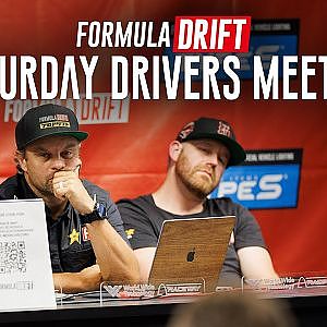 Formula DRIFT Seattle Saturday Drivers Meeting 2025