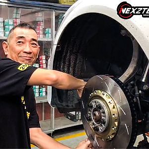 แปลงเบรกระดับเทพ ฝีมือถึง ของก็ต้องถึงด้วย !!! by Nexzter & ทิดอ๊อด