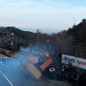 未公開映像ドローンフルショット! 直樹 正雄 大クラッシュ