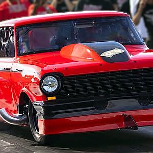 Twin Turbo Monster HEMI Nova Battles ITSELF!