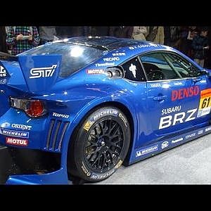 (HD)Osaka Motor Show 2013-SUBARU BRZ GT300(大阪モーターショー) - YouTube