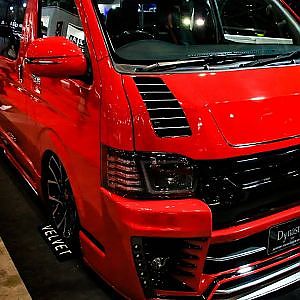 (HD)DYNASTY EXIST EVO HIACE TYPE IV NARROW HALF-TYPE ダイナスティ ハイエース - TOKYO AUTO SALON 2019