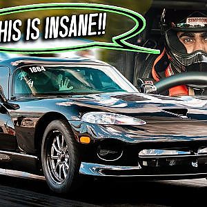 3200hp Viper driven by 18 YEAR OLD!! (Can he run a 6??)