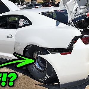 The Tires SHOOK His Bumper OFF!