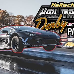 BIGGEST LAMBO WHEELIE EVER | Haltech Hail Mary Derby Vlog Pt. 2